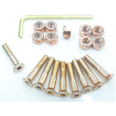 Skateboard Hardware Set 25mm AllenPink CLICK AND COLLECT