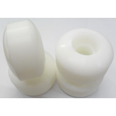 51mm White Skateboard Wheels