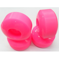 52 mm Pink Skateboard WHEELS Set of 4