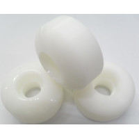 52mm Skateboard WHEELS 99A x 4 White