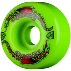 52mm Powell Peralta Dragon Formula Green Skateboard Wheels 93A