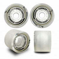 70mm Longboard Skateboard Cruiser Wheels 78A Clear Gel