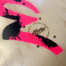 Alva Popsicle Pink Black Splatter OG Logo Team Skateboard Deck