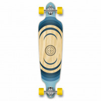 Longboard Drop Through Wood Blue Discount CLICK AND COLLECT