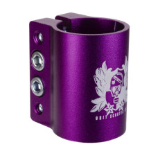Grit Quad Scooter Clamp Purple Anodized 31.8mm