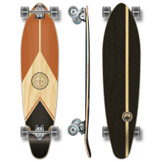 Kicktail Custom Longboard Brown Black Discount