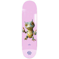 Skateboard Deck 7 Inch Push Double Thumb Pink