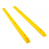 Skateboard Rails Ribs Yellow