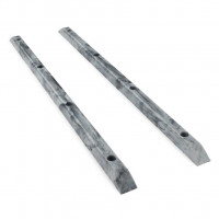 Skateboard Rails Ribs Marble Black