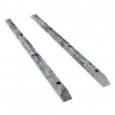 Skateboard Rails Ribs Marble Black CLICK AND COLLECT