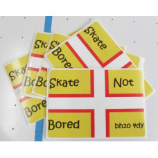 Sticker Pack x 5 Dorset Flag Skatenotbored