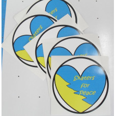 Sticker Pack x 5 Skaters for Peace