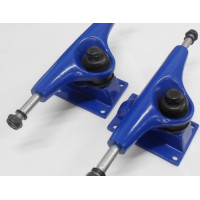 Skateboard Trucks Pair Blue 7.675