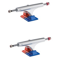 Ace Trucks AF1 44 Anodized Orange Blue Pair 8.25 Inch