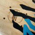 Alva Egg Skateboard Deck Light Blue Triple Scratch logo Team Deck