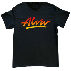 Skateboard T Shirt Alva OG Flame Black Medium
