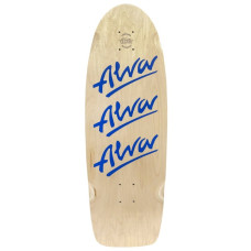 Skateboard Deck 10 inch Alva Tri Logo Pig Twilight Blue