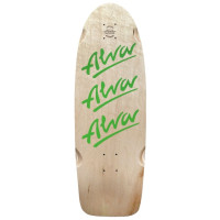 Skateboard Deck 10 inch Alva Tri Logo Pig Green