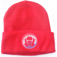 SkatenotBored Beanie Hat Red CLICK AND COLLECT
