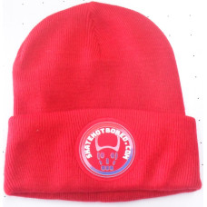 SkatenotBored Beanie Hat Red