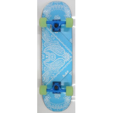 Cruiser Skateboard Popsicle Blue Bandana Discounted 8.5