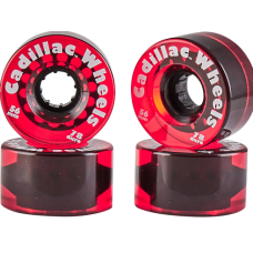 56mm Cadillac Mini Skateboard Wheels 78A Red CLICK AND COLLECT