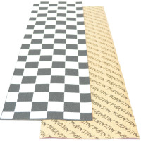 Skateboard Griptape Black White Chequer 33 x 9