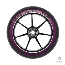 District 120mm Wheel Wide Black Magenta