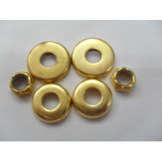 Gold Coloured Bushing Cups Set for Skateboards