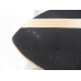 Kicktail Custom Longboard Brown Black Discount