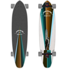 Long Island Bronze Kicktail Longboard