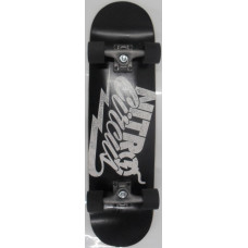 Skateboard 8 Black Liquorice Custom Cruiser CLICK AND COLLECT