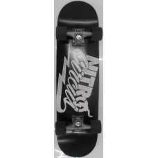 Skateboard 8 Black Liquorice Custom Cruiser