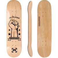 Skateboard Deck 8 Maple Rampage For The People CLICK AND COLLECT