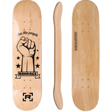 Skateboard Deck 8 Maple Rampage For The People CLICK AND COLLECT