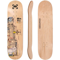 Skateboard Deck 7.75 Rampage MIR Schematic CLICK AND COLLECT