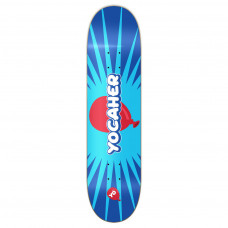 Skateboard Deck 8.25 Blue Yocaher CLICK AND COLLECT