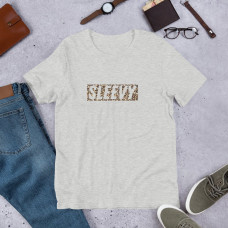 Sleevy Leopard Print Design Short-Sleeve Unisex T-Shirt Adult Medium