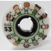 53mm Skateboard WHEELS sml Small World 78A CLICK AND COLLECT