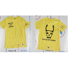 Skatenotbored T-Shirt Small Yellow
