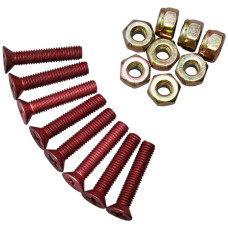 Skateboard Hardware Venom 40mm Crosshead RedHeads