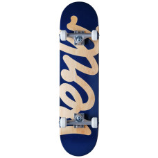 Skateboard 8 Verb Script Navy Complete