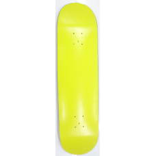 Skateboard Deck 8.25 Painted Yellow